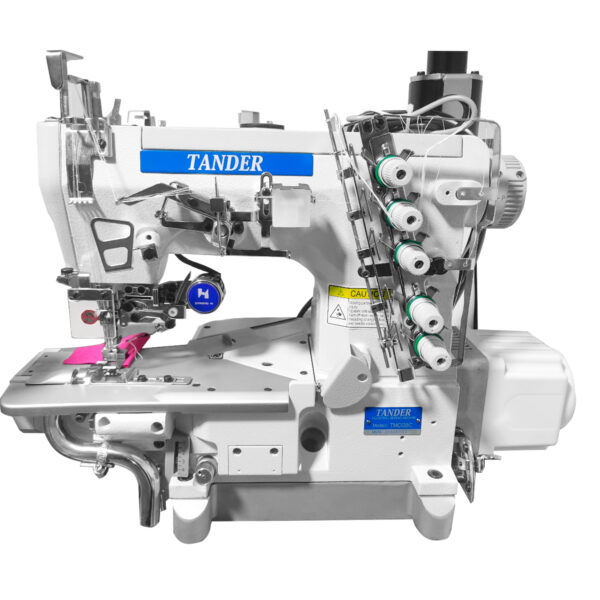 Máquina de Costura Elétrica Galoneira Base Cilíndrica 3 Agulhas - 220v