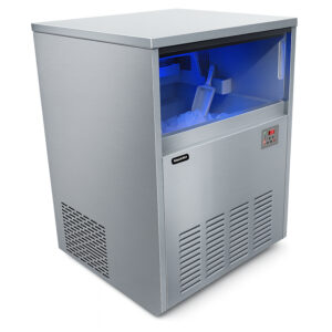 Máquina de Gelo 150kg/dia 60 Litros Reservatório Inox 220V Tipo Cubo