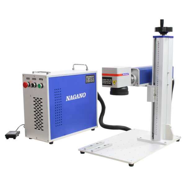 Máquina de Gravação Laser Metais Fiber Portátil 20w