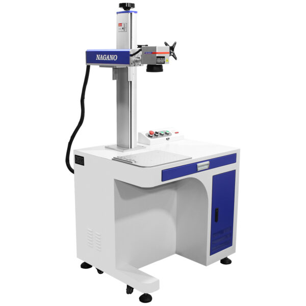 Máquina de Gravação Laser Metais Fiber de Bancada 50w