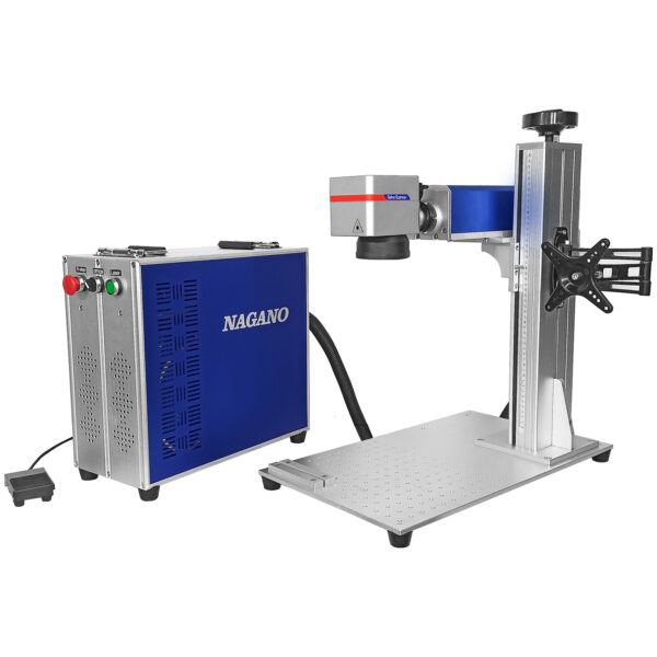 Máquina de Gravação Laser Metais Fiber Portátil 50w