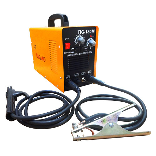 Máquina de solda TIG 180 ampéres monofásica 220 V 60 Hz - TIG180M