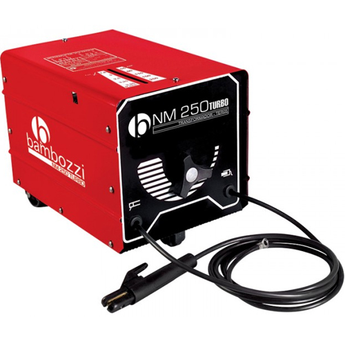 Máquina de Solda Transformador, 220v, 6,5 Kva, 250 Ampères - NM 250 Turbo