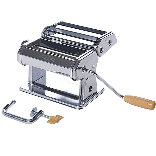 Máquina Macarrão Faca Massa Inox Original 3 em 1