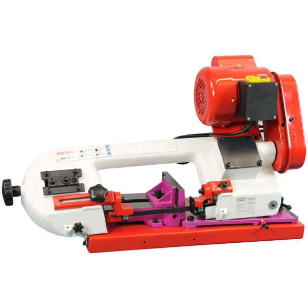 Máquina Serra fita de bancada 90mm 3.1/2 Pol Monofásica 220v 60hz 400w 1/2cv - NMB402R
