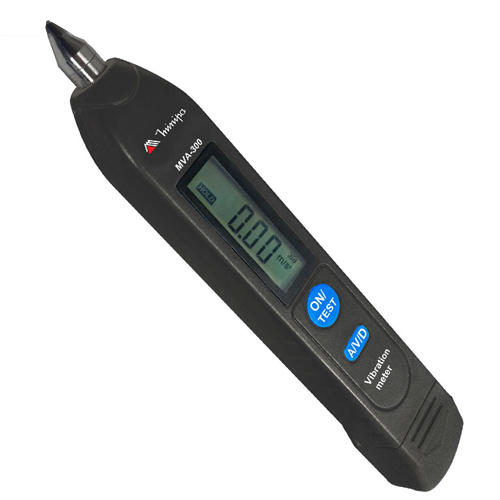 Medidor de Vibração, estilo Caneta, LCD, Auto Desligamento - MVA 300