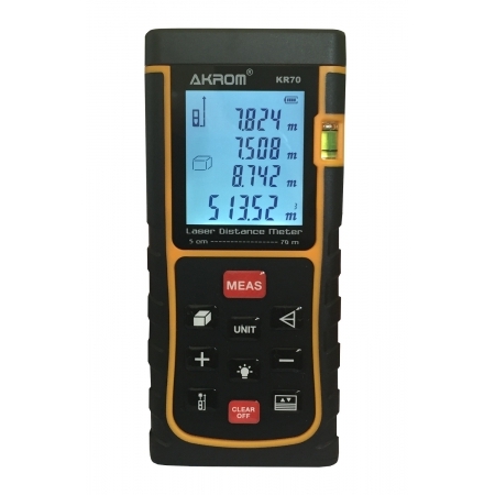 Medidor Distância Laser 70 Metros Trena KR70