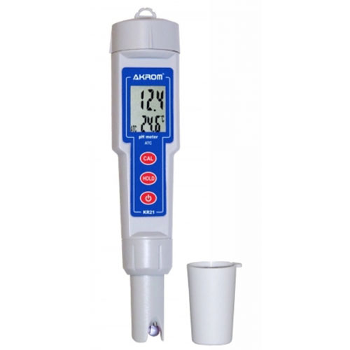 Medidor Ph Digital c/ ATC Calibração Automática - KR21