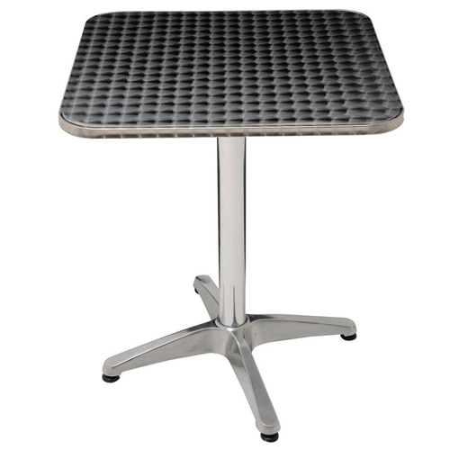 Mesa de Alumínio Quadrada 60cm - 9112