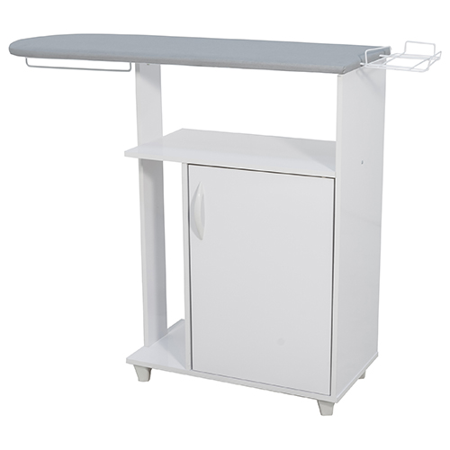 Mesa de Passar Roupa com Porta e Prateleira