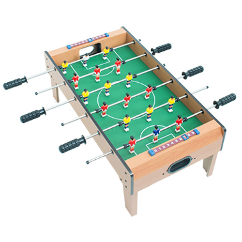 Mesa de Pebolim Portátil com Haste de Jogadores em Ferro com Pontas Emborrachadas