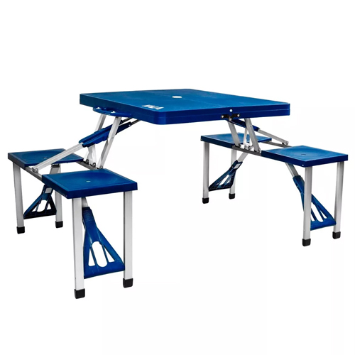 Mesa Dobrável com Banquetas
