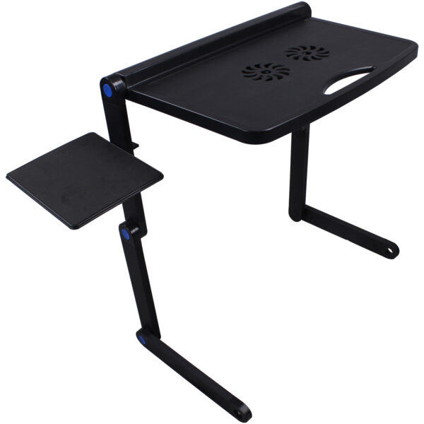 Mesa Portátil para Notebook Articulada com Cooler + Cabo USB + Mousepad - TMN03