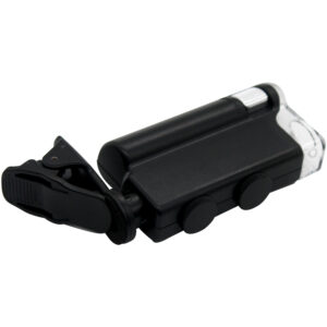 Microscópio Portátil Celular Lupa Zoom 800x Luz UV e Branca