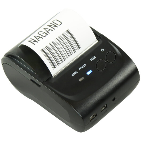 Mini Impressora Térmica USB Bluetooth 58mm PC Android IOS portátil POS - TMIT90R