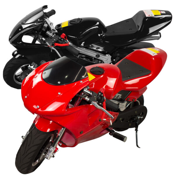 Super Mini Moto Ninja Gasolina 49cc 0 KM Aro 6,5 2T Freio a Disco - TMN4917