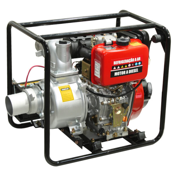 Motobomba a Diesel 10Hp 4 Pol Auto Escorvante Partida Elétrica