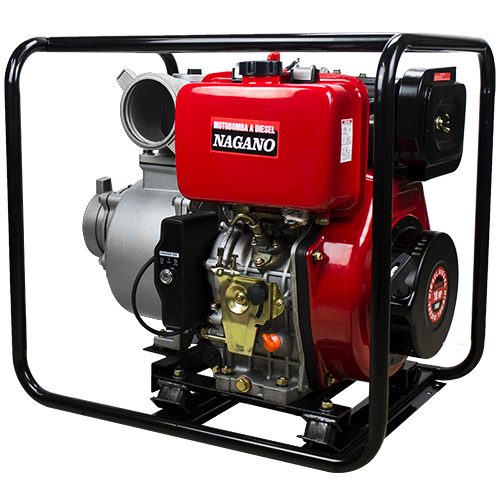 Motobomba Auto Escorvante a Diesel 10 HP 4 Pol Partida Elétrica - NMBD4E
