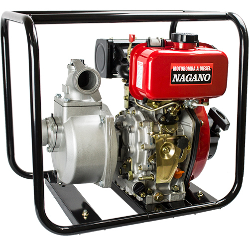 Motobomba Auto Escorvante a Diesel 4 HP 2 Pol Partida Manual - NMBD2
