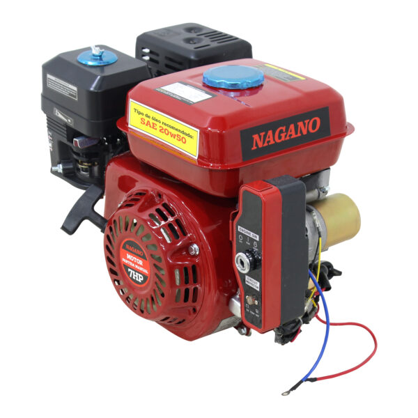 Motor a Gasolina 7HP Partida Eletrica Eixo 3/4 POL 19,05mm - NMG734E