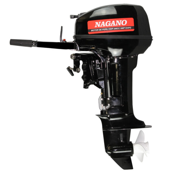 Motor de Popa a Gasolina 2T 15 HP 246 CC - KM15T