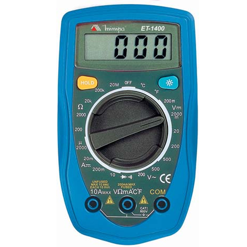 Multímetro Digital ET-1400