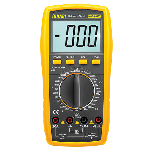 Multímetro Digital Profissional HM-2080