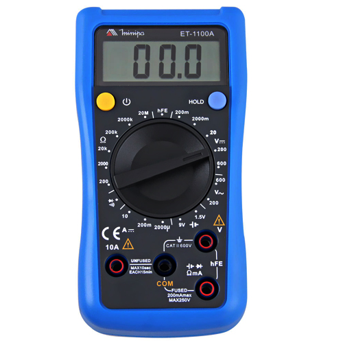Multímetro Digital Teste Bateria - ET1100A