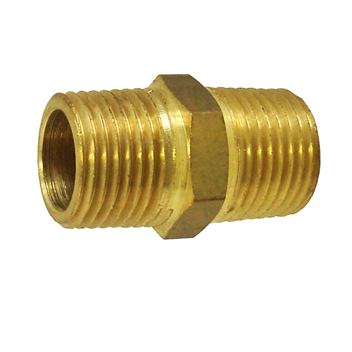 Niple duplo de rosca 1/4 - ARC 112