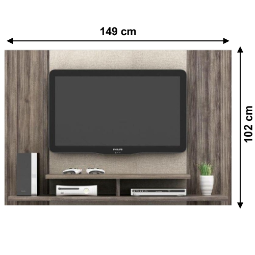 Painel Monaco New Nogueira/Champagne - 902600