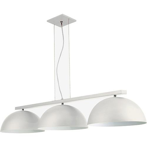 Pendente Triplo 320 3 Lâmpadas Soquete E27 Branco