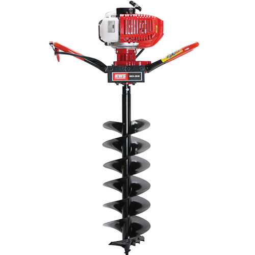 Perfurador de solo 1,5 kW 51,7 cilindradas com broca 200 mm - KW ED-52