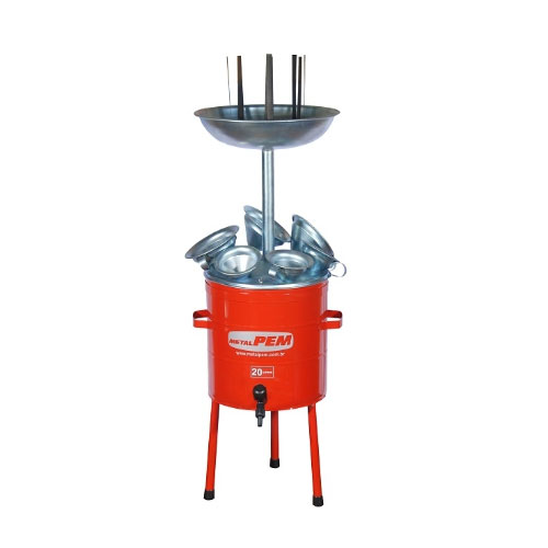 Pingadeira de Óleo 20 Litros com 4 Funis