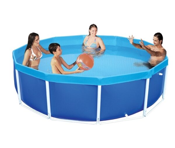 Piscina plástica estrutura dupla capacidade 4.500 Litros - CIRCULAR