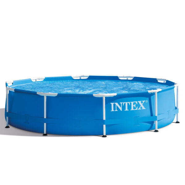 Piscina de Armação Metal Galvanizado 3.05m x 76cm 4.485 Litros Bomba e Filtro