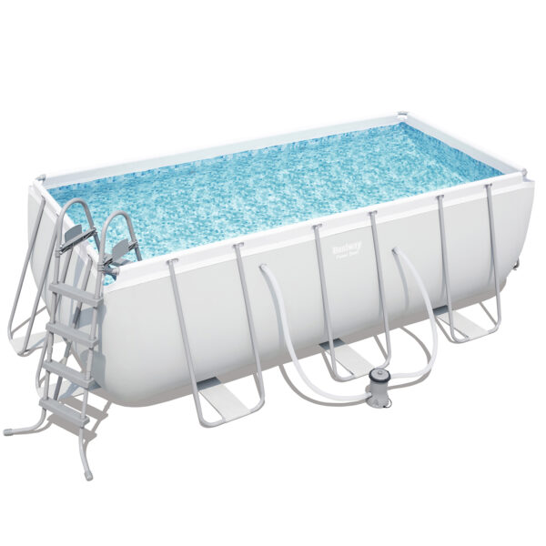 Piscina Estruturada 8.124l 4.12m x 2.01m x 1.22m Filtro 2006 l/h + Escada
