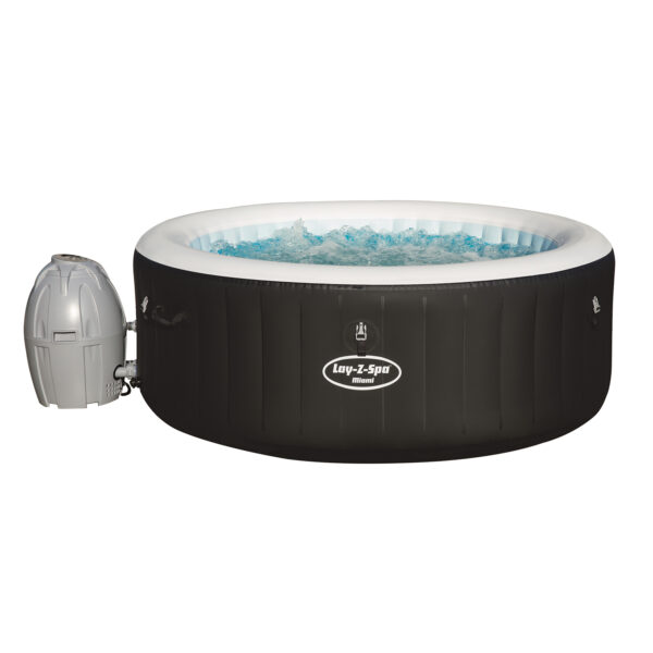 Piscina Lay-z-SPA Miami Airjet 669 Litros 1.80m x 66cm Bomba Filtragem Ofurô e Aquecimento 220v - 54123