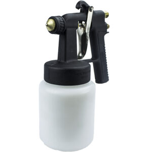 Pistola de Pintura de Ar Direto com Caneca Plástica