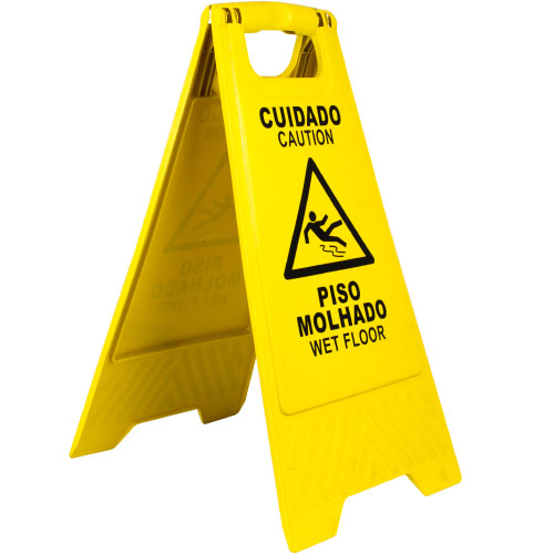 Placa Sinalizadora Piso Molhado
