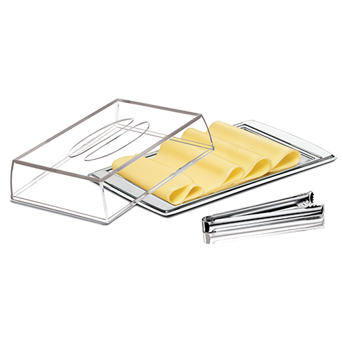Porta Frios Empilhável 3 Peças Inox - MAK-INOX