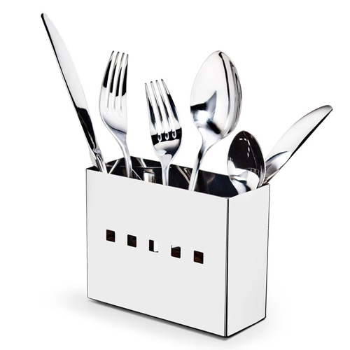 Porta Talheres em Aço Inox - MAK-INOX
