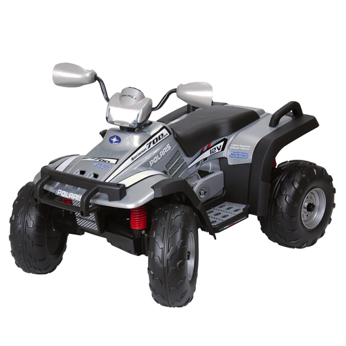 Quadriciclo Polaris Sportsman 700 Twin 12V - Prata - Peg-Pérego