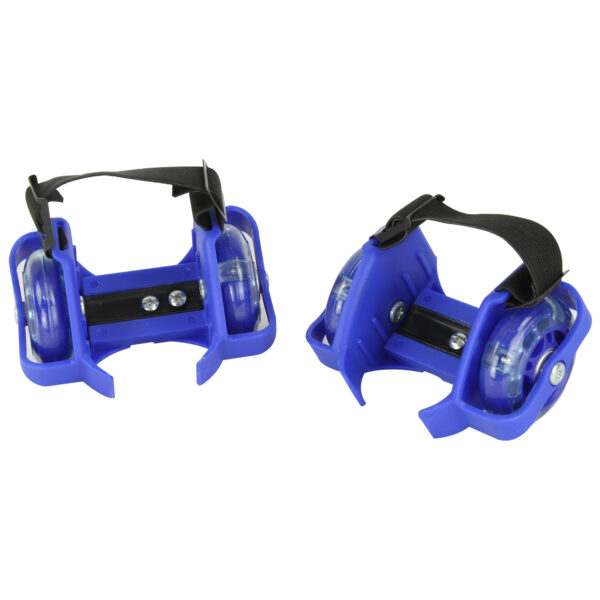 PAR DE RODINHAS DE SILICONE PARA TÊNIS ROLLER RODÍZIOS LUZ LED