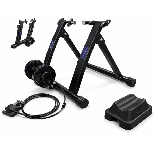 Rolo de Treino Dobrável Indoor Para Bicicleta Exercício em Casa