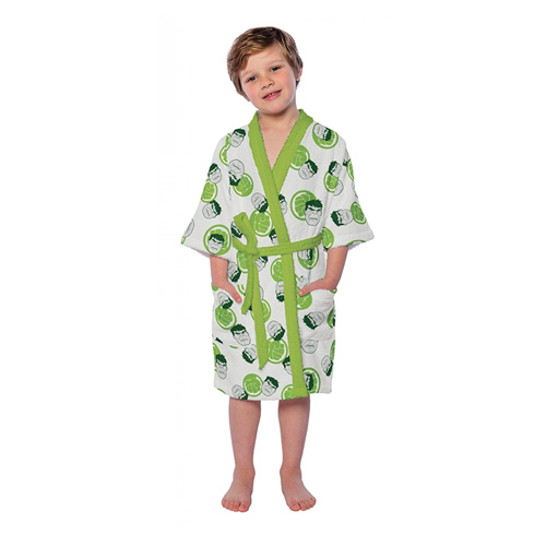 Roupão Infantil Felpudo Quimono Estampado Avengers