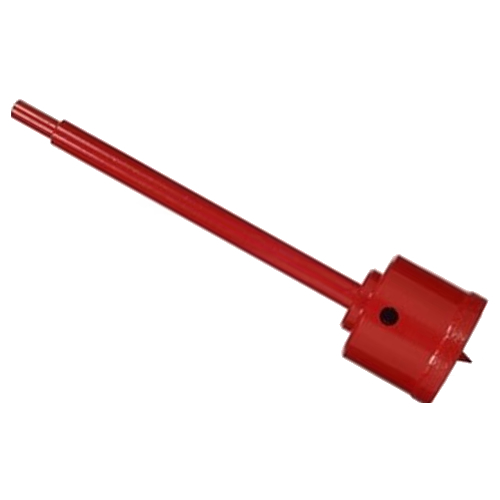 Serra-copo diamantada de 75mm com haste de 3/8