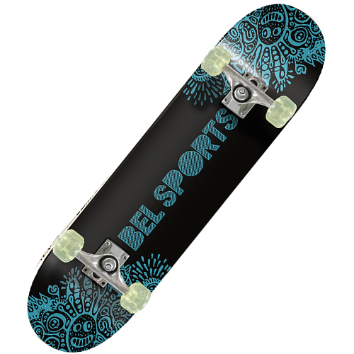 Skate Semi-Profissional para crianças e adolescentes - BELSPORT