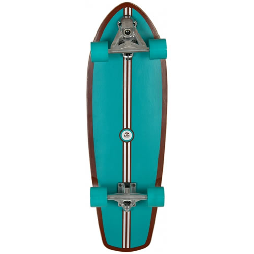 Skate Swingboard Long Rodas 65 x 51 mm em PU fundido