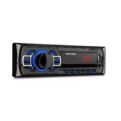 Som Automotivo New One 4 Canais de Áudio MP3 Player 4x25w