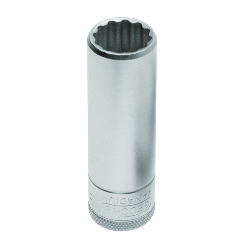 Soquete Estriado Longo - Encaixe 1/2 - d19l-9/16